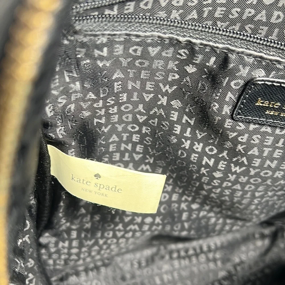 Kate Spade Bradley Wilson Road Backpack Black Nylon Carry On Bag